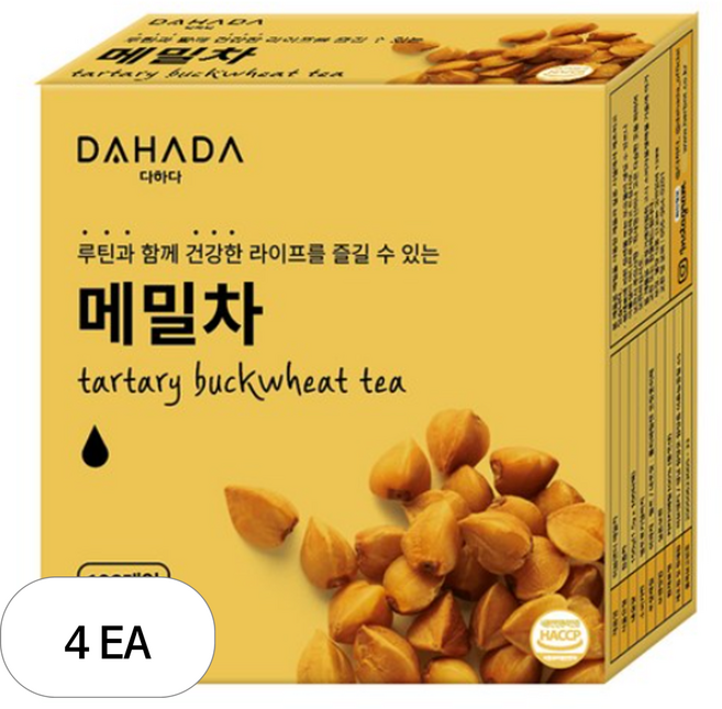 다하다 메밀차, 1.5g, 100개입, 4개