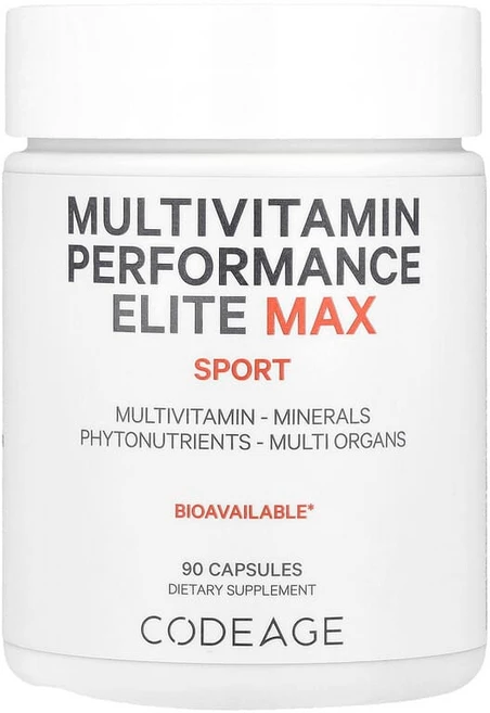 Codeage 종합비타민 퍼포먼스 엘리트 맥스 스포츠 캡슐 90정 AGE-33398, 1개 - 쿠팡