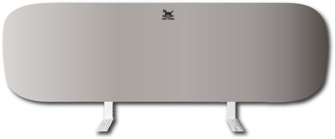 KIDS PARK成人旅行床護欄 高度可自由升降 簡易折疊好收納 寶寶安全防護, 灰色, 1個