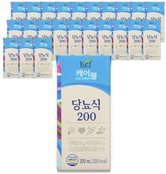 케어웰 당뇨식 200, 200ml, 24개