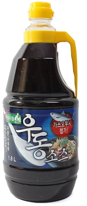 양지뜰 우동소스 1.8L, 3개
