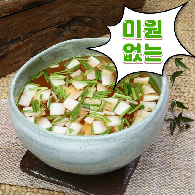 [먹보야] 드림 국산 백나박김치 100%우리농산물 나박물김치 나박김치, 1개, 4kg