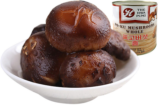 (배터짐)차이나 THP 표고버섯홀 표고버섯 통조림 짬뽕 마라탕 중화요리, 2.8kg, 1개
