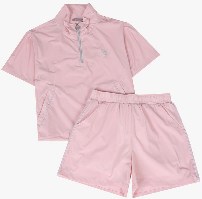 [신디키즈] 여름내내 시원하게 입을수있는 셋업~우븐 스트레치 세트 CIRT25703(2COLOR)