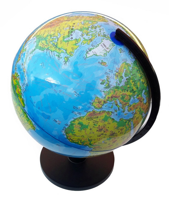 [DASOL]학습용 한글 지구본-32cm, 1개