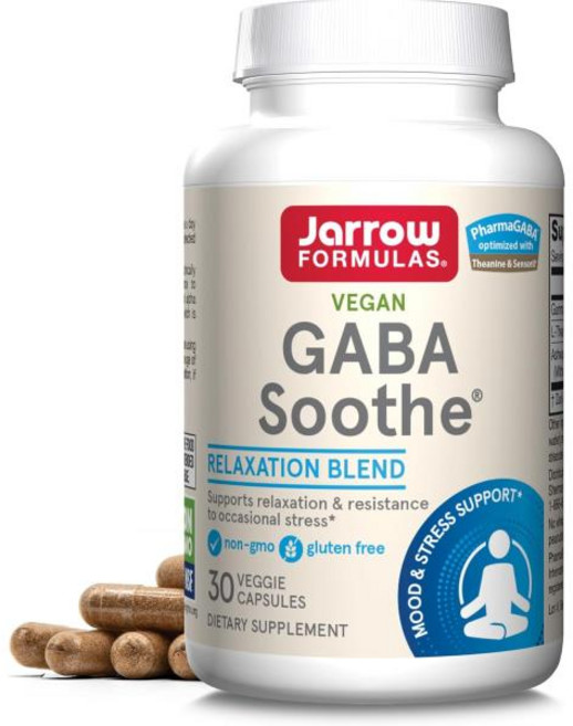 자로우포뮬러 가바 효능 100mg +L테아닌 100mg+아쉬와간다 225mg (30캡슐), 30개입, 1개, 30 CAPSULES