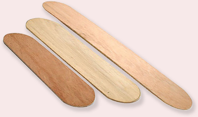 나무부목 크기별(3p) 세트 응급처치 연습 훈련 학교 학생 보건 군대 가정용 스프린트 골절, 1세트