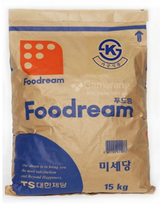 푸드림 미세당 15kg 대한제당 세립당, 1개