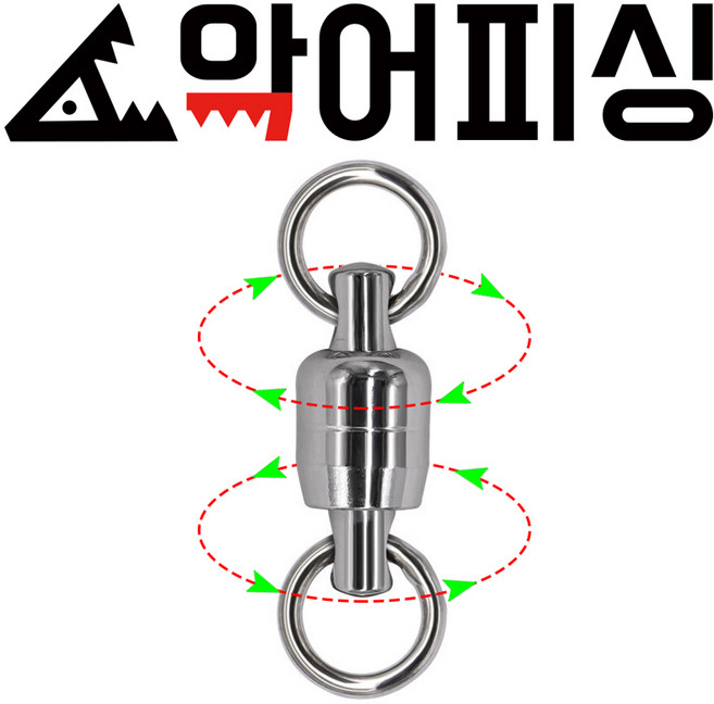 양방향 스테인레스 볼베어링 도래(10개) 더블도래