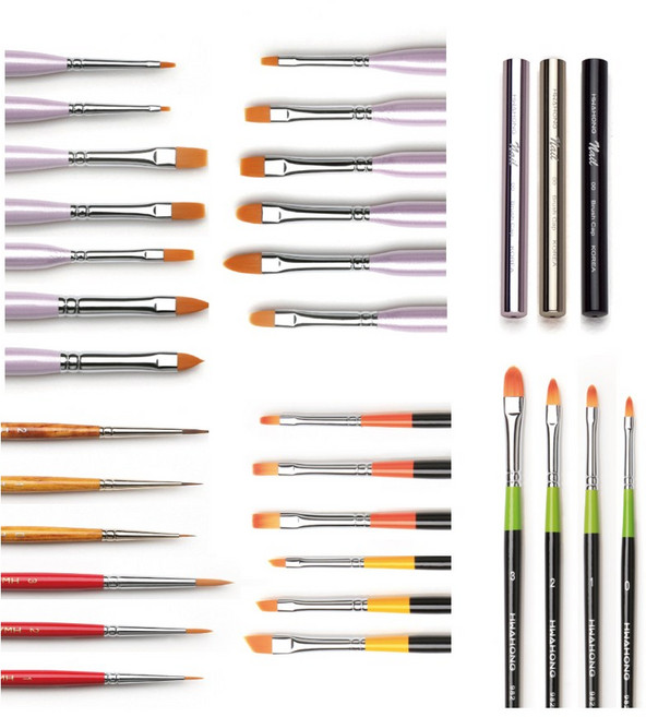 화홍 네일브러쉬 메이크업브러쉬, 982 1호