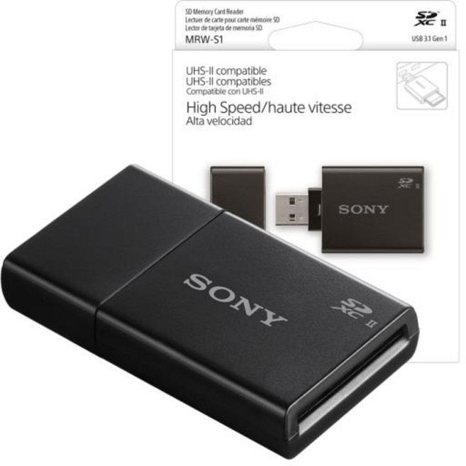 (Sony) 소니 USB3.1 USH-II 고속리더기 MRW-S1, 1개