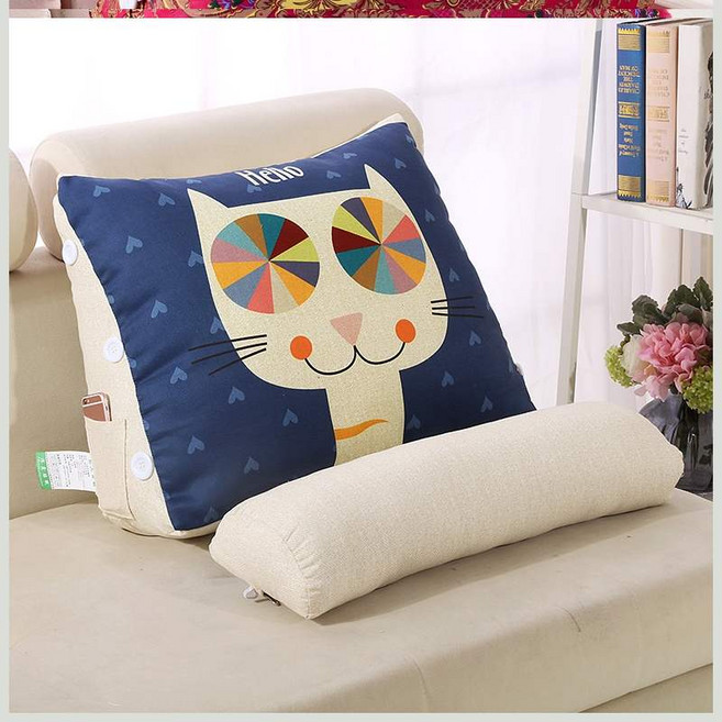 수유 의자 침대 등받이 쿠션 커버 수유 쿠션 임산부 산후 시트-49113, 04.45X22X50cm[무단추]코, 옵션19