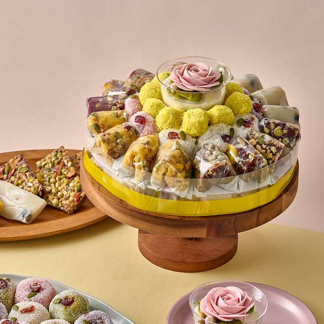 [떡보의하루 본사] 떡케이크 행복담3호 전국150여개 매장 직접배달, 2.115kg, 1개