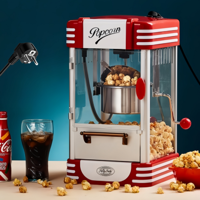 Mochae 팝콘기계 업소용 영화관 팝콘메이커 가정용 팝콘제조기 극장 파티 간식기, FP-902
