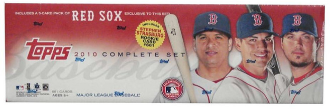 MLB 보스턴 레드 삭스 에디션 2010 Topps MLB 팩토리 세트 소매점 (661 카드), MLB 보스턴 레드 삭스 에디션 2010 Topps M