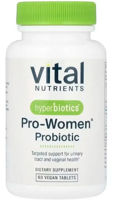 바이탈 뉴트리언츠 Hyperbiotics Pro-Women 프로바이오틱 비건 정제 60정 1개, 60 개 - 쿠팡