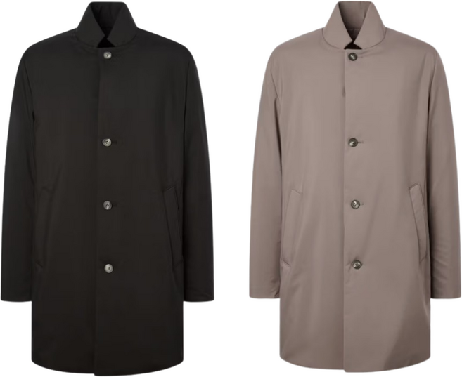 닥스 남성 경량 프리미엄 충전재 트렌치 코트 겨울코트 의류 아우터 40대 50대