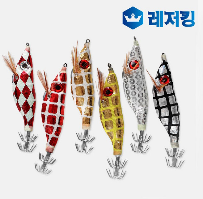 점박이 프리미엄 왕눈이 에기 품질짱 쭈꾸미낚시채비, 레드다이아점박이, 1개