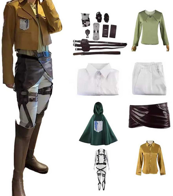 ZCBV 헤디에브리 조사병단 진격의거인옷 코스프레 코스튬 졸업사진