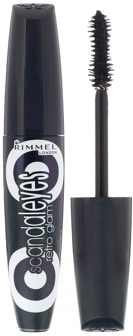 Rimmel London 스캔들아이즈 레트로 글램 마스카라 003 익스트림 블랙 0.41fl oz(12ml) 2팩, 1개 - 쿠팡