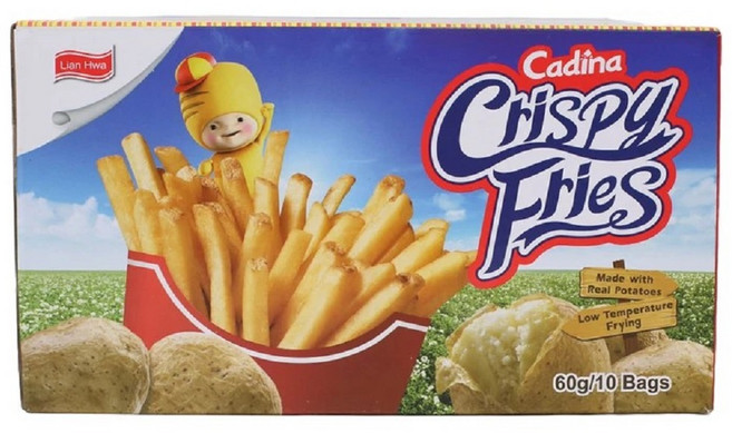 [코스트코] CADINA 카디나 감자 스틱 600G / 60G X 10개입, 20개