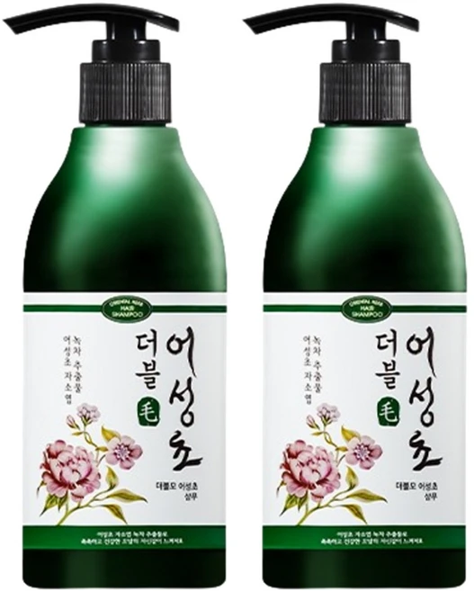 더블모 초특가 어성초 샴푸 기능성샴푸, 300ml, 2개 - 쿠팡