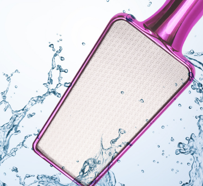 고퀄리티 나노유리 양면 손잡이 핸들형 발뒤꿈치 각질 굳은살 제거, 1개, 1개입