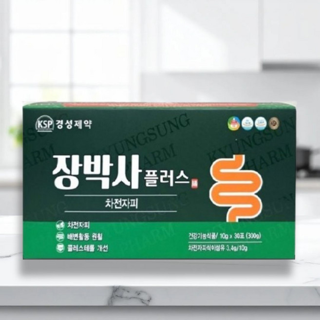 경성제약 장박사 (10g ) 변비 설사 과민성 대장증후군 배변 콜레스테롤 다이어트에 도움, 300g, 1개