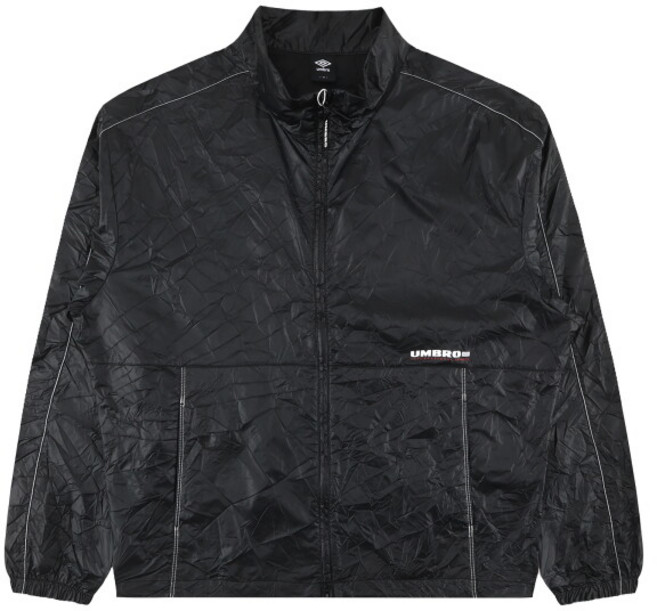 [엄브로] 클래식 플러스 스탠넥 바람막이 자켓 UR124CJK33BLK