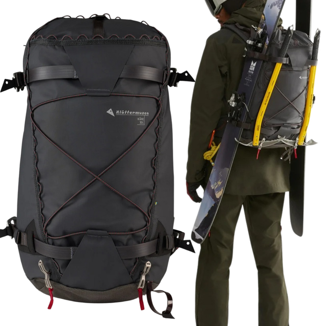 클라터뮤젠 백팩 케레 30L 알파인 겨울 산행 백컨트리 설산 테크니컬 KBB-KM 블랙, 레이븐 블랙