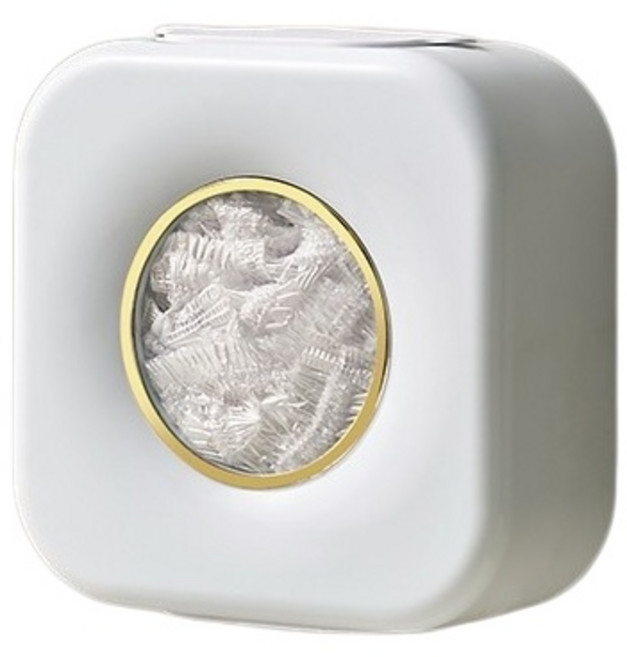 무타공 벽걸이형 주방 일회용 비닐캡 보관함 거치대 위생봉투 케이스 (세트 / 신선한 봉지), 1개, white