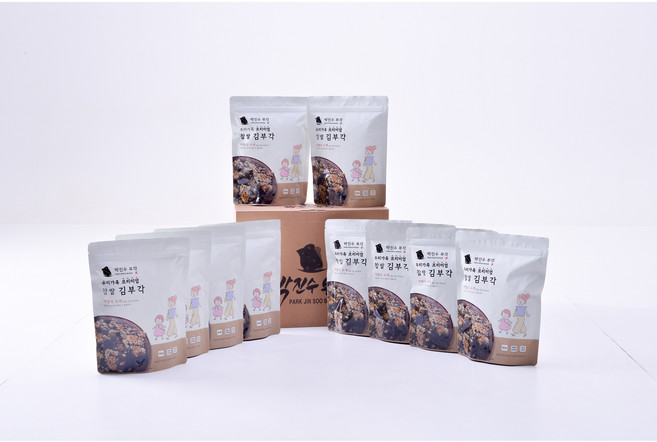 [선물세트] 박진수부각 찹쌀김부각 5팩 10팩, 10개
