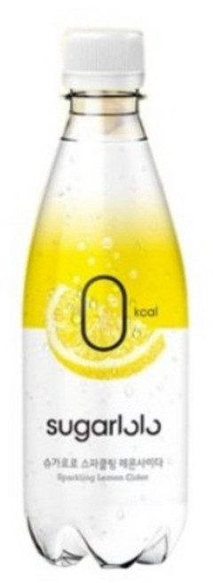 슈가로로 스파클링 레몬사이다, 350ml, 10개