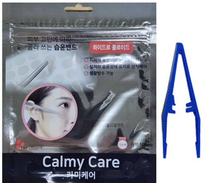 카미케어 여드름패치 상처보호 습윤밴드 낱장 [+PVC핀셋], 1개, 56개입 - 쿠팡