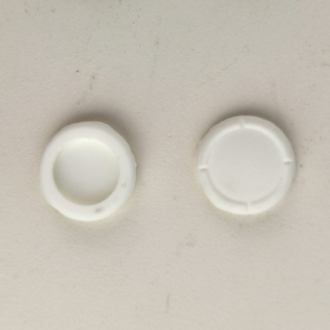 스위치 NS/OLED/Lite/Joy-Con 용 1/2pcs 실리콘 조이스틱 캡 보호 커버 미끄럼 방지 3D 아날로그 그립 교체, 02 White