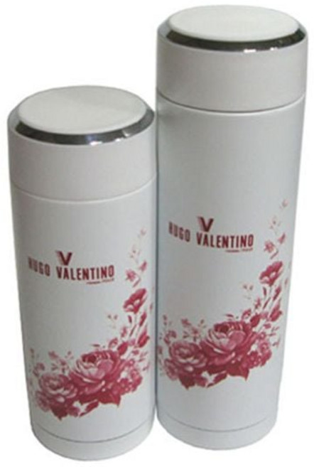 피콕 보온병 물병 텀블러 보냉병 보틀 화이트 350ml hii+702Ja