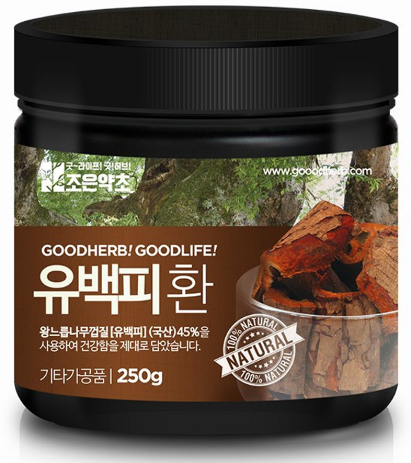 국산 느릅나무 껍질 유근피 환 250g, 1개