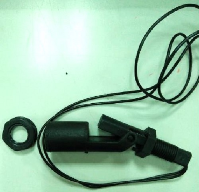 鴨嘴式PP材質浮球開關 水位開關 測裝式, 1個