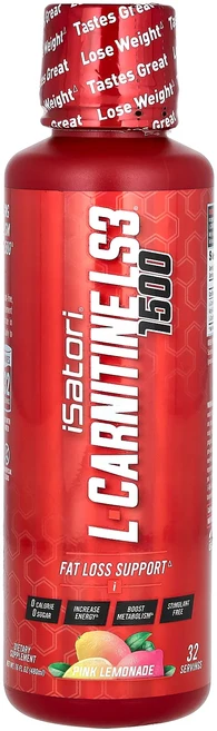 새해 첫좋은선물 Isatori L-카르니틴 LS3 1500 핑크 레모네이드 1500mg 480ml(16fl oz) 제대로 할인합니다, IsatoriL카르니틴LS31500핑크레모네이드1500, 1개, 480ml - 쿠팡