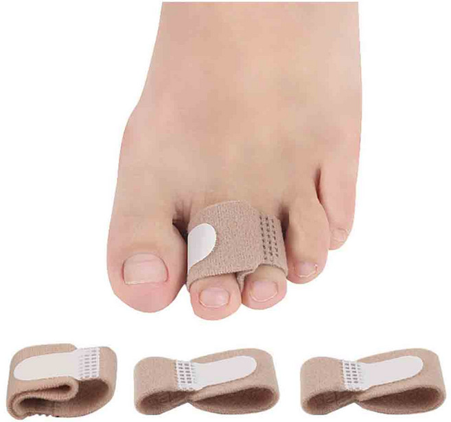토우프로텍터 편안 프리사이즈 분리기 발가락 엄지 발, 1개