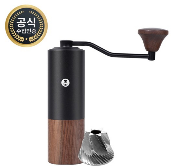 타임모어 밤톨 G3 그라인더 30g S2C 스테인레스 수동 핸드밀, 블랙, 1개