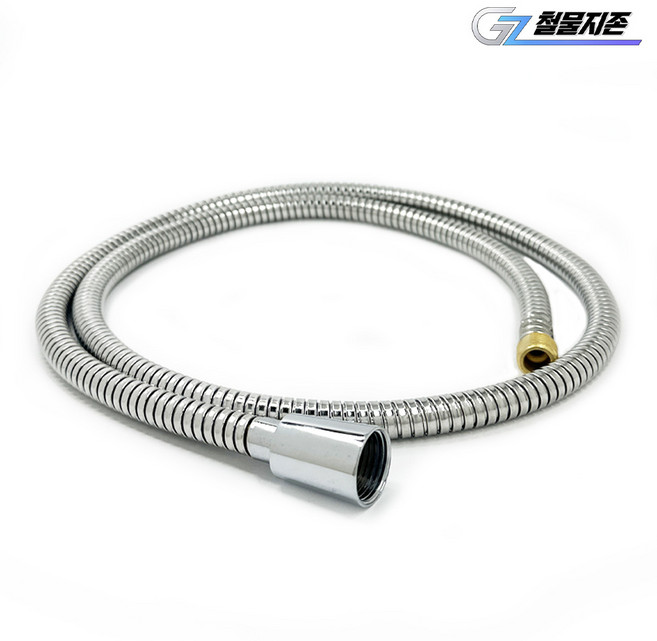 국산 주방 원홀 메탈호스 1.3M 싱크대 씽크대 수전 호수 줄 수도꼭지 물 연결 교체, 1개