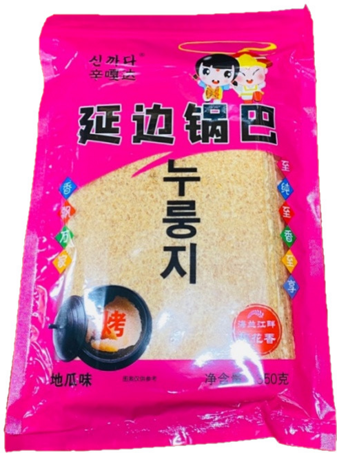 <킹콩푸드>진련화 고구마 누룽지 까마치 중국식품 350g, 5개