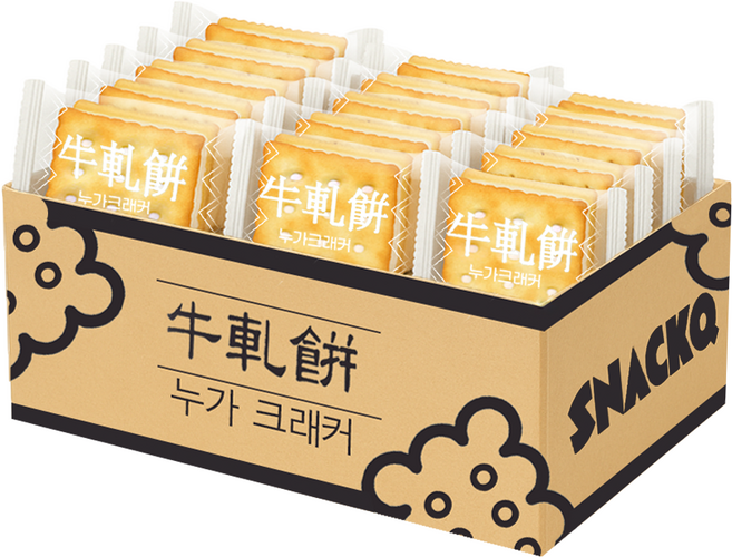 스낵큐 개별포장 과자, 12개