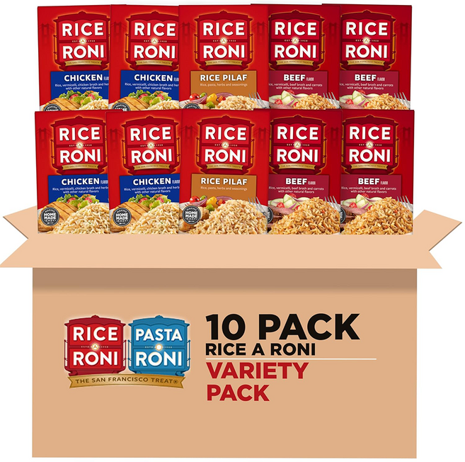 Quaker Rice A Roni 라이스 어 로니 버라이어티팩, 1개, 1.7kg
