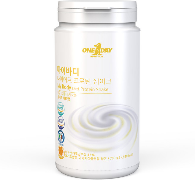 [원데이뉴트리션] 다이어트쉐이크_허니요거트맛, 1개, 700g
