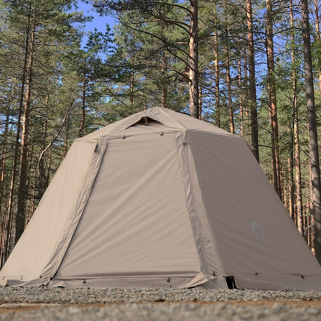 로티캠프 빅패밀리 원터치텐트 전용 방수 플라이 커버, 탄