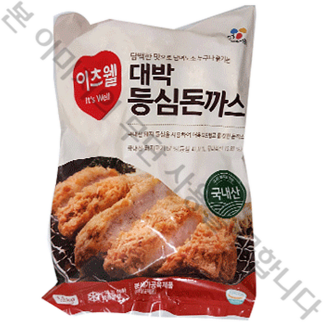 이츠웰 등심대박돈까스, 5개, 1.5kg