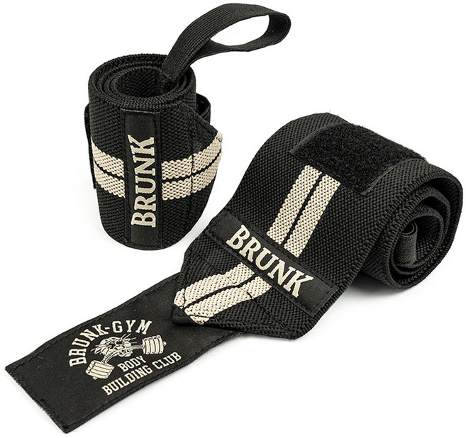 브렁크 리스트랩 헬스 손목보호대 좌우 세트, 1세트
