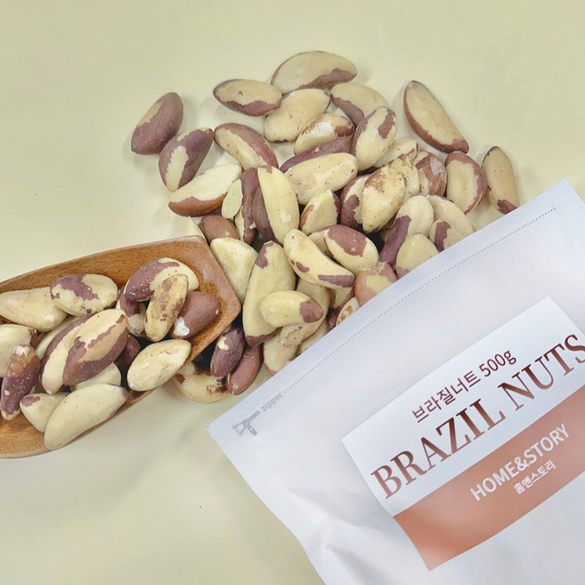 브라질너트 무염 브라질넛 브라질넛트, 1개, 500g